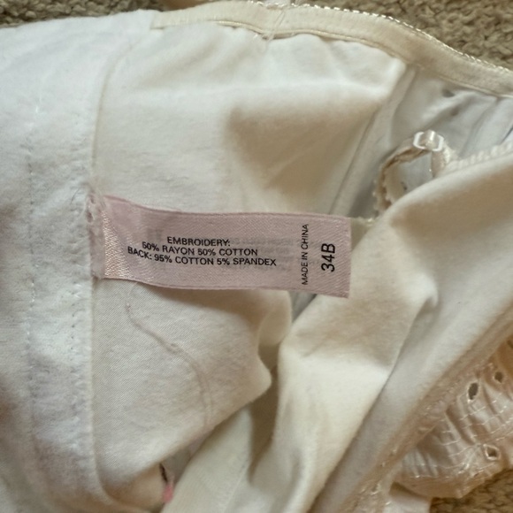 Victoria's Secret Cotton Bustier - Picture 2 of 3